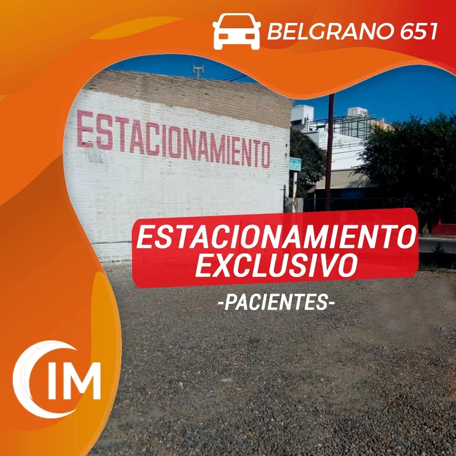 Estacionamiento exclusivo para pacientes